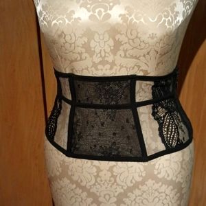 Victoria Secret lace waist cincher XS/S